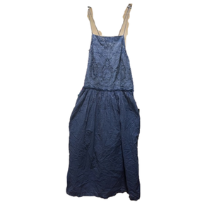 Lucky Brand Women’s Schiffli Bib Dress